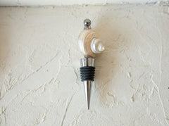 Shell wine stopper