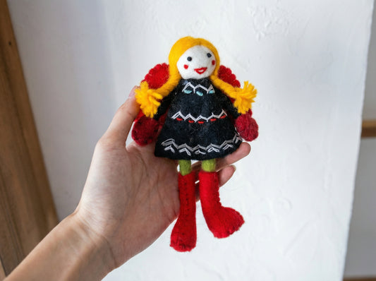 Black-Clad Little Witch Brooch
