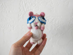 Slacking Off Pink Cat