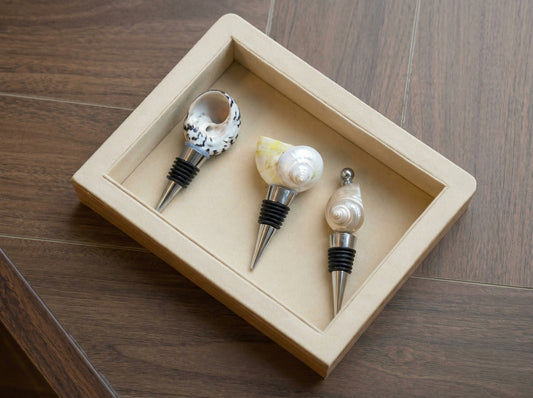 Shell wine stopper