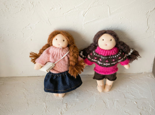 Sweater Long Hair Girl