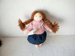 Sweater Long Hair Girl