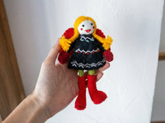 Black-Clad Little Witch Brooch
