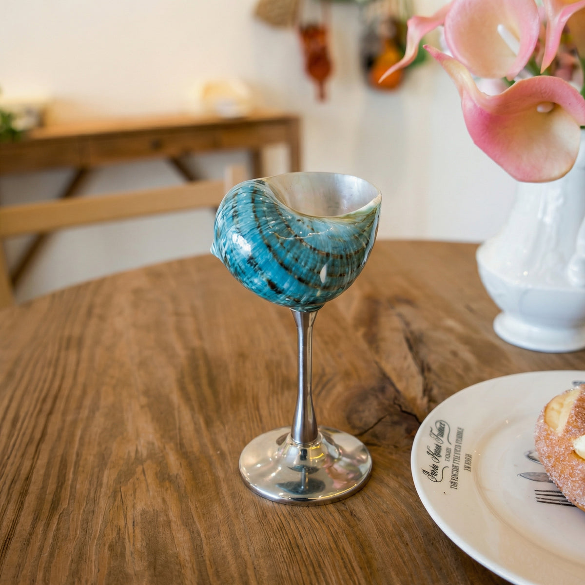 Seashell Wine Glass