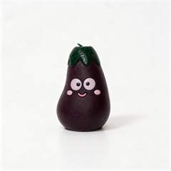 eggplant candle